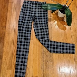 Black and White Checkered Pants